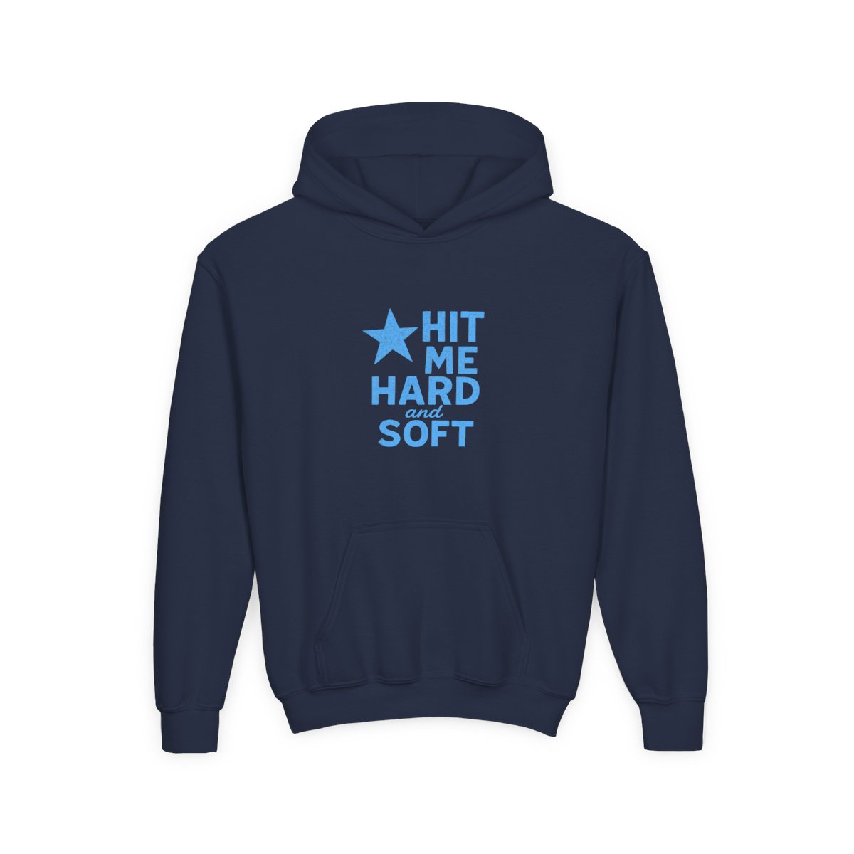 Hit Me Hard and Soft Billie Eilish Hand-Drawn Kids Hoodie — official Billie Eilish Hoodies